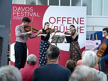 Konzert beim Davos Festival