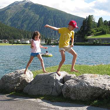 kinder am see