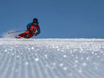 Skier on slope