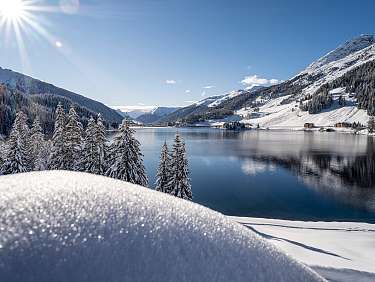 Davos See im Winter