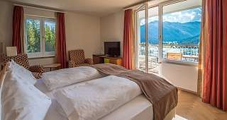 Zimmer im Waldhotel Davos