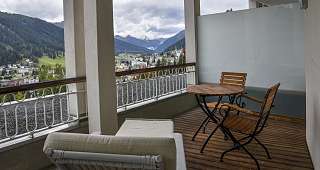 Einzelzimmer Deluxe im Waldhotel Davos