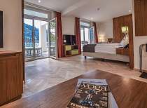 Junior Suite Sauna im Waldhotel Davos