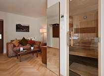 Junior Suite Sauna im Waldhotel Davos
