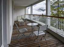 Balkon im Waldhotel Davos
